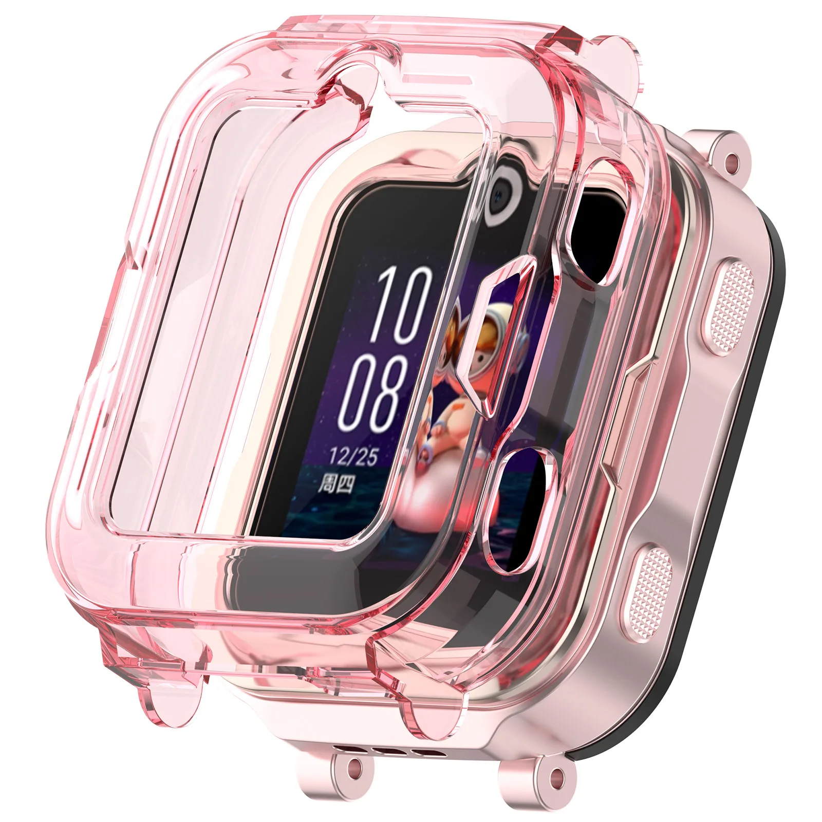Kids Smart Watch Silicone Protective Case - Half Pack Shell Full Bumper Cover Accessories