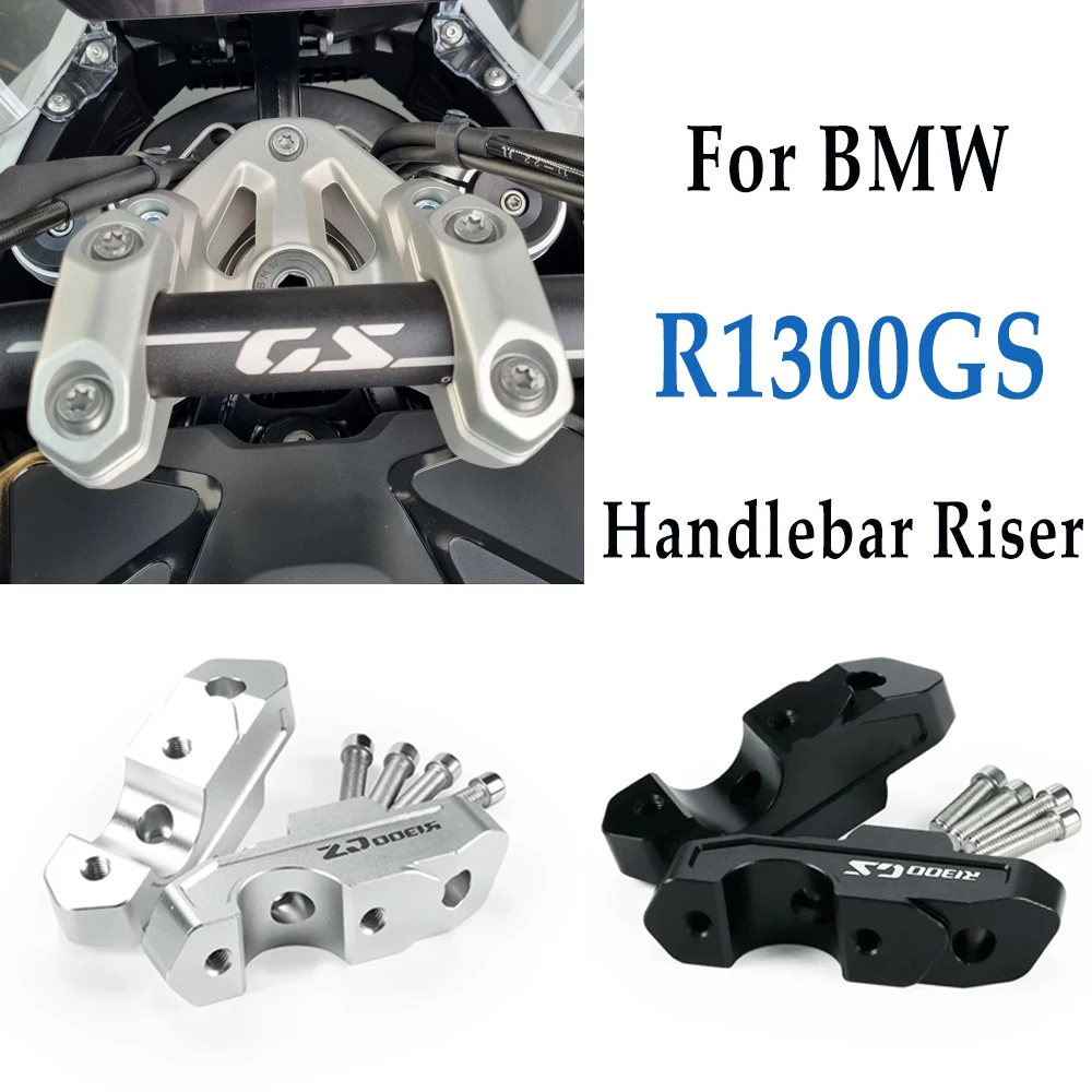 

For BMW R1300GS Handlebar Riser R1300 GS Handlebar Risers With Offset 2024 R1300GS Handlebar Riser R 1300GS Accessories 1300GS