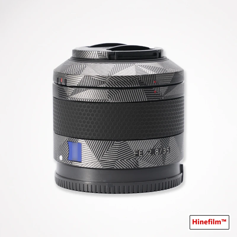 Per Sony Fe35 F2.8 Za Adesivi Per Lenti Pellicola Di Copertura Avvolgente Per Sony Fe 35Mm F2.8 Za Sel35F28Z Adesivo Protettivo Antigraffio Per La Pel