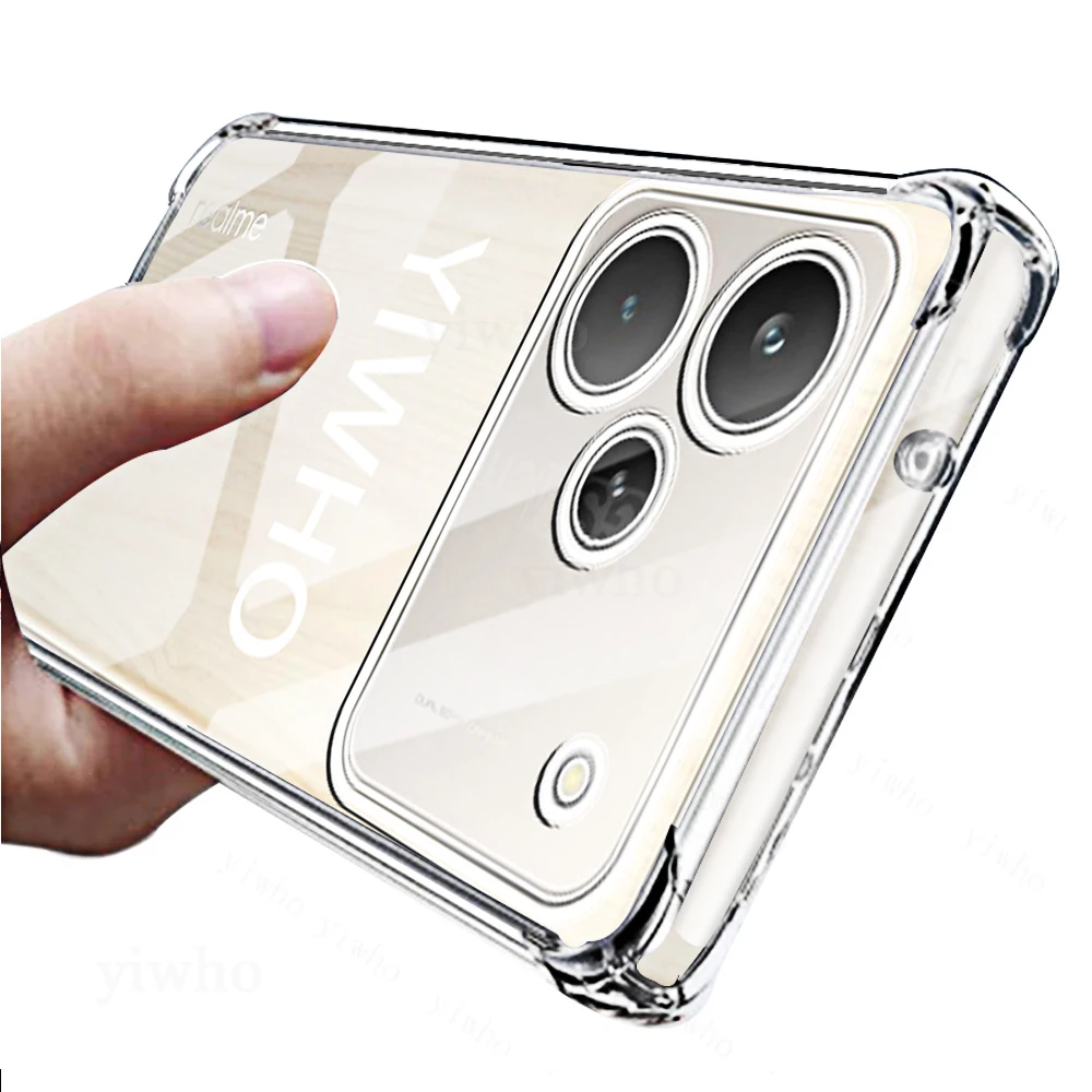 Shockproof Transparent Soft TPU Phone Case - Clear Protective Cover
