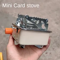 Flame Stove 3500W Portable Outdoor Mini Cookware Camping Flame Cooker Home Folding Gas Stove Gas Cooker 1