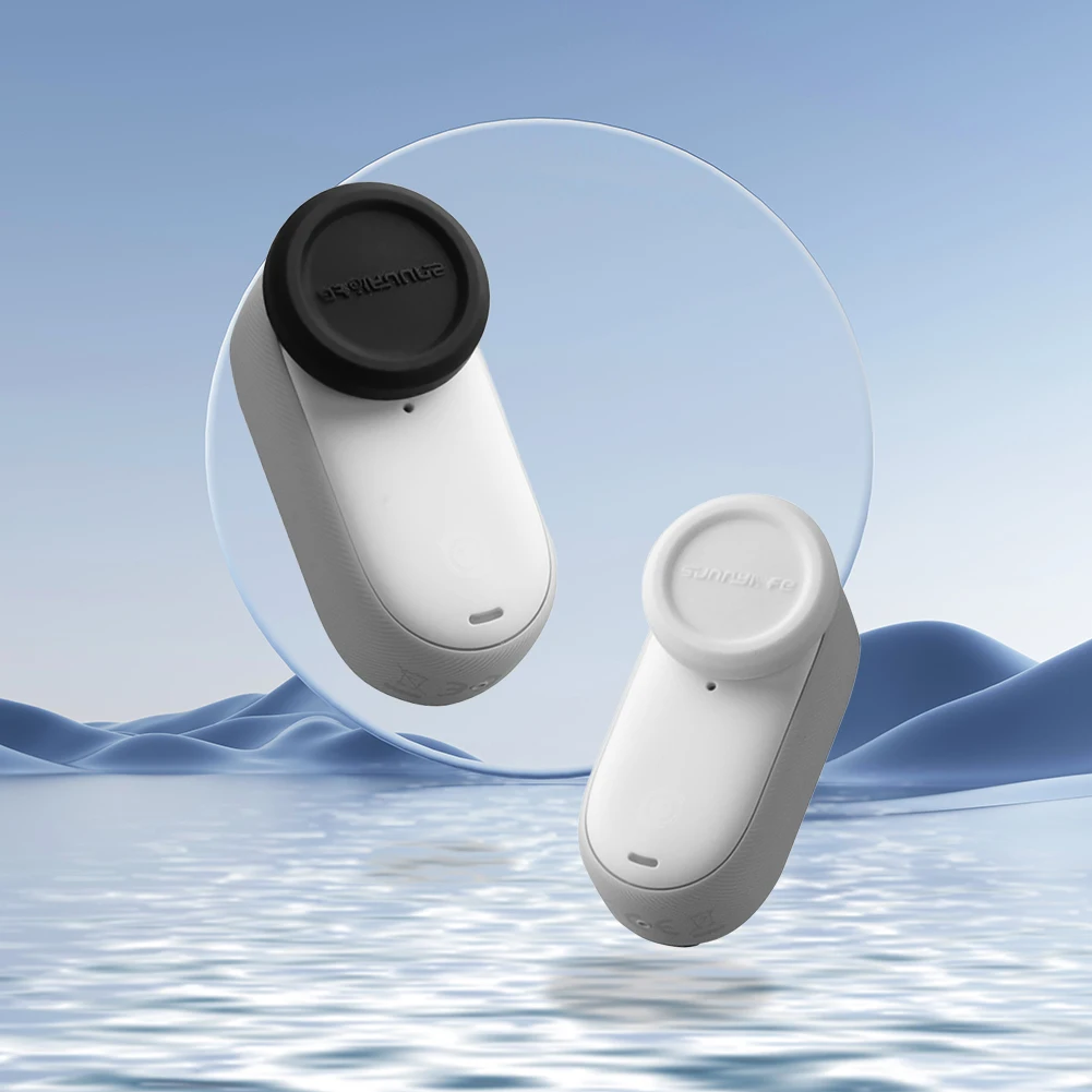 Insta360 GO 3S 실리콘 렌즈 커버 렌즈 보호 캡 먼지 방지 렌즈 보호기 렌즈 캡 커버 카메라 액세서리