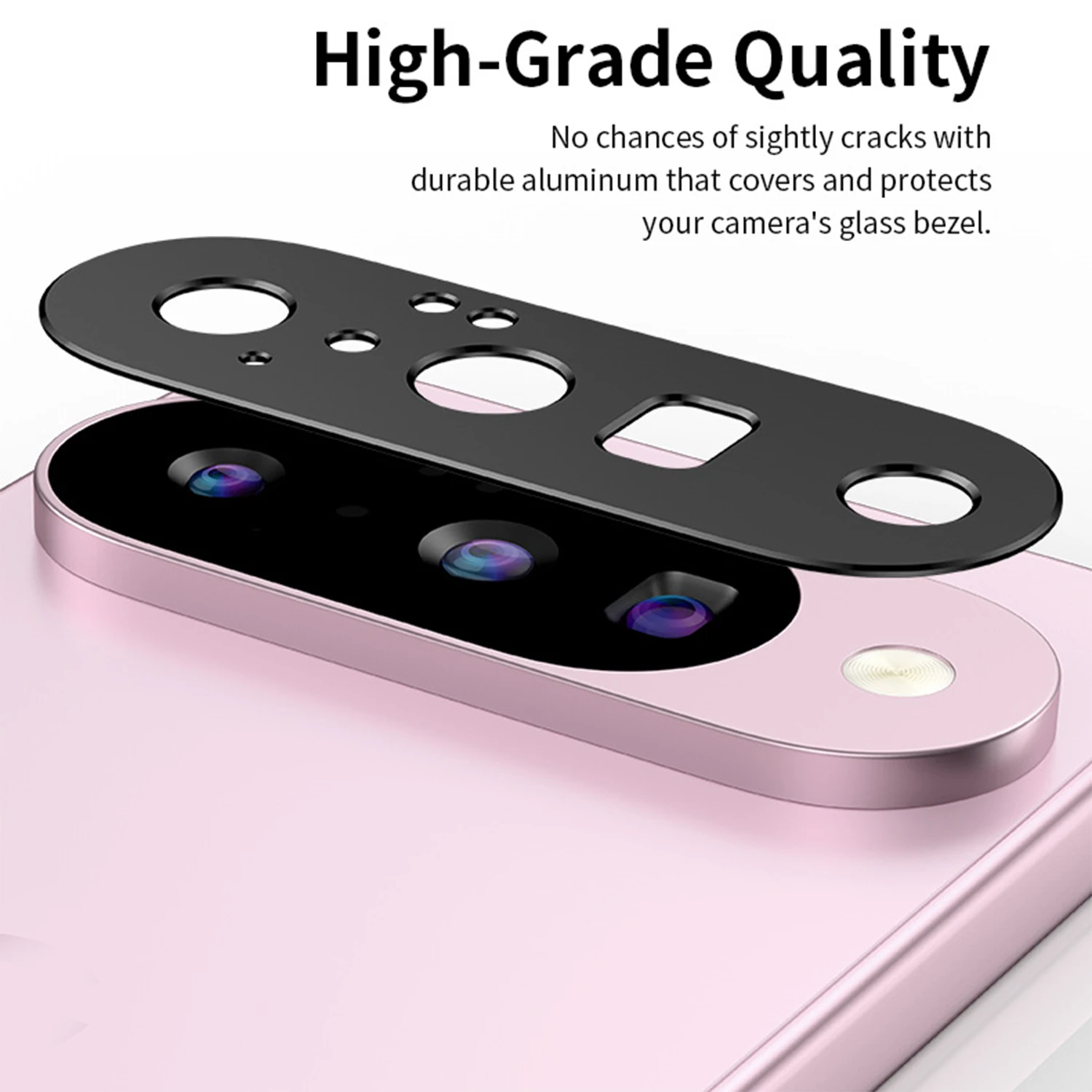 Alloy Metal Back Len Films For Google Pixel10 Pixel 10Pro 10XL 10Fold Camera Protectors Anti-scratch Camera Lens Protective Caps