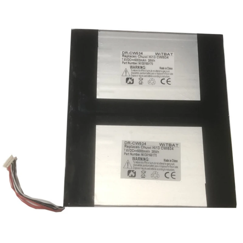 Bateria de Substituição do Portátil 7.6v 38wh 5000mah Apto para Chuwi Herobook Pro Larkbook x 14 Cwi534 Hi13 Netbook Nv30165170 2969g52s - Imagem 5