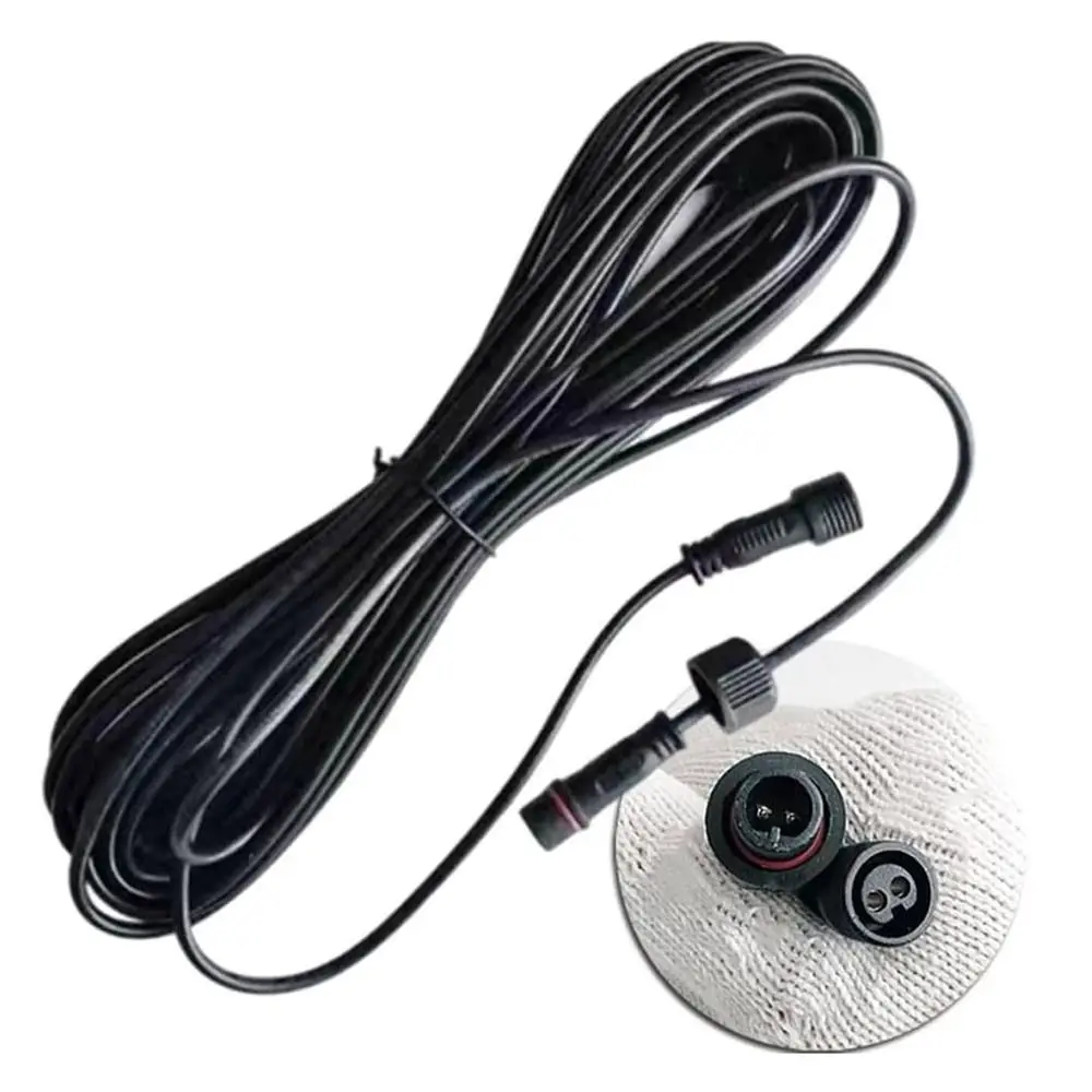 Durable Solar Cable Extension - Waterproof Power Connection Wire for Street Lights (Available in 3M/5M/10M Lengths)