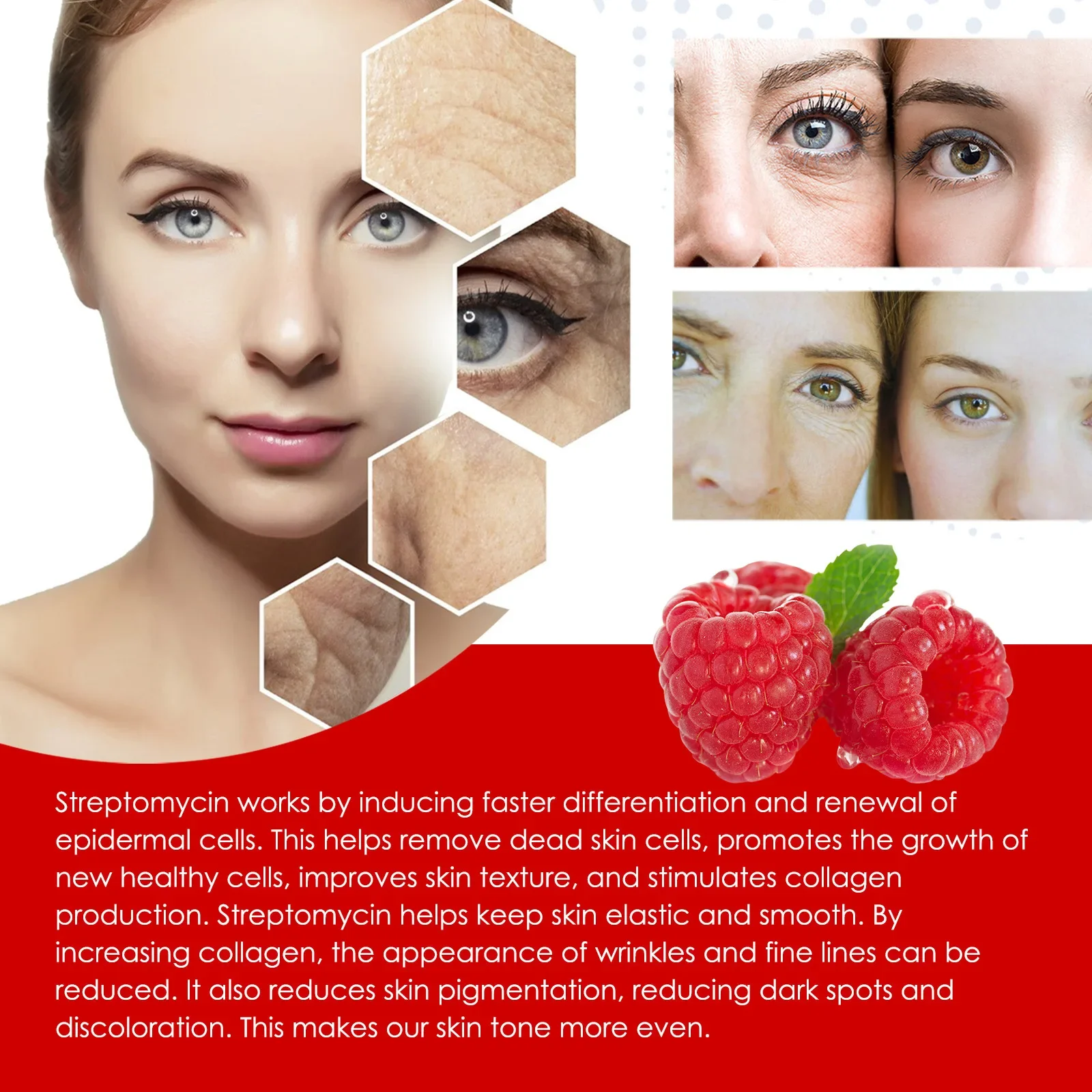 Sérum visage au collagène pour les taches foncées éclatantes, Anti-âge, estompe les ridules, blanchissant, hydratant, Lifting, raffermissant, Essence de soin pour la peau_voghion.com