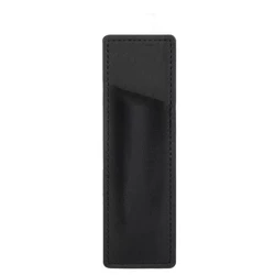 Humorous Magnetic Notepad Set with Pen Holder & Leather Pouch (Pen cap)