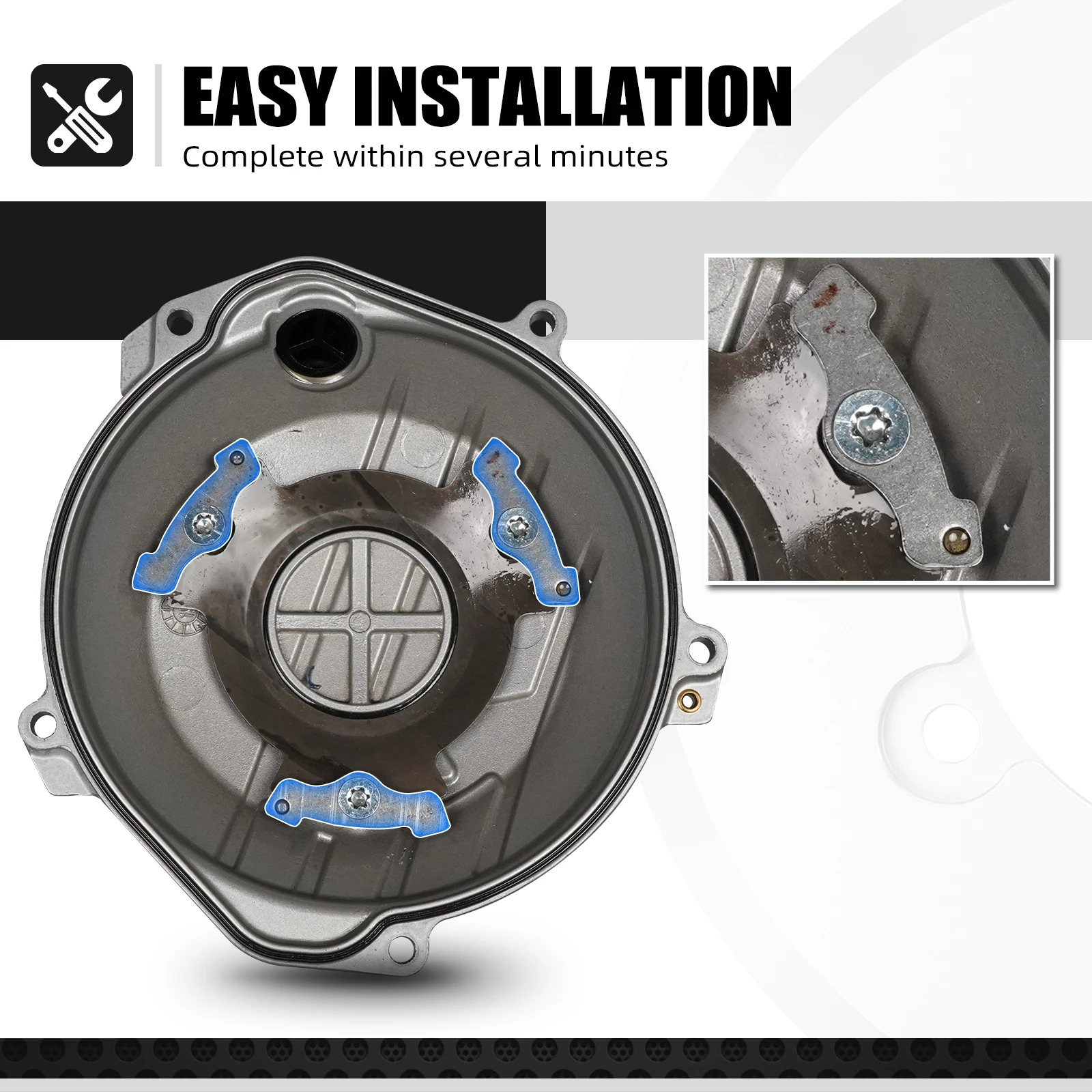 NICECNC Für Husqvarna TE 300 TE 250 Für KTM EXC 300 TPI EXC 250 2014-2024 Für GasGas EC 300 EC 250 2021-2023 9 unzen Kupplungsgewicht – Detail 4