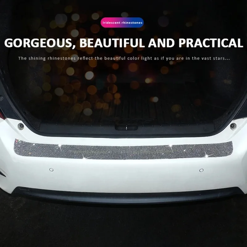 

Яркие наклейки на задний бампер для женщин, противоскользящие наклейки на задний бампер