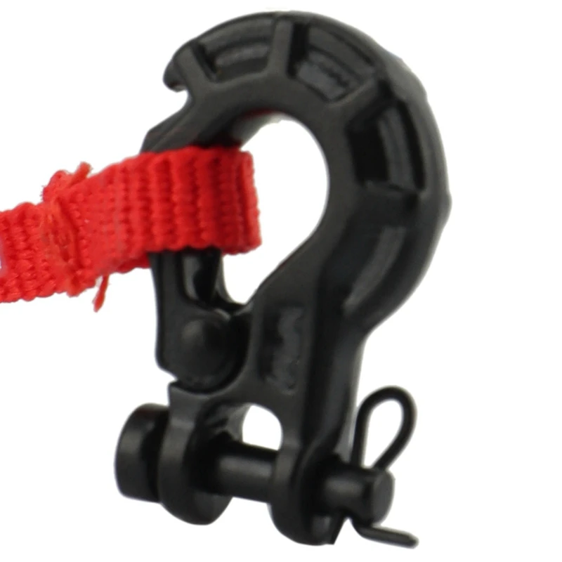 2X Rc Gancio Per Verricello Per Auto Con Decorazione Per Etichette Con Cinturino Per Verricello Per Axial Scx10 Traxxas Trx4 Rc4Wd Parts,3