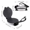 Electric Tortilla Maker Stainless Steel Non-Stick Roti Maker Machine 1800W Double Sided Heating Tortilla Press 3