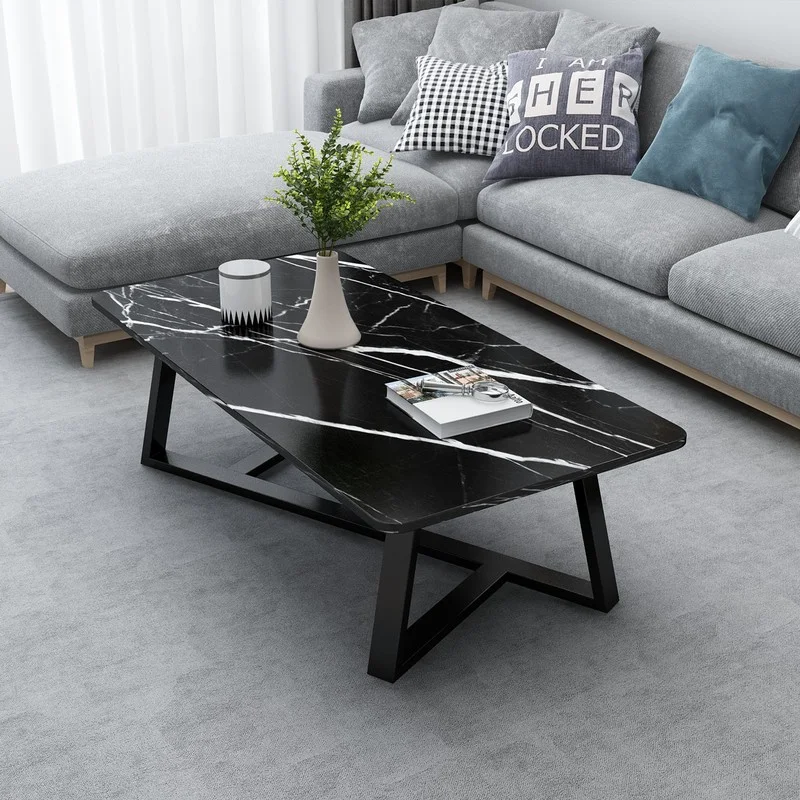 Tea table simple modern tea table living room household Nordic small apartment balcony creative light luxury small table