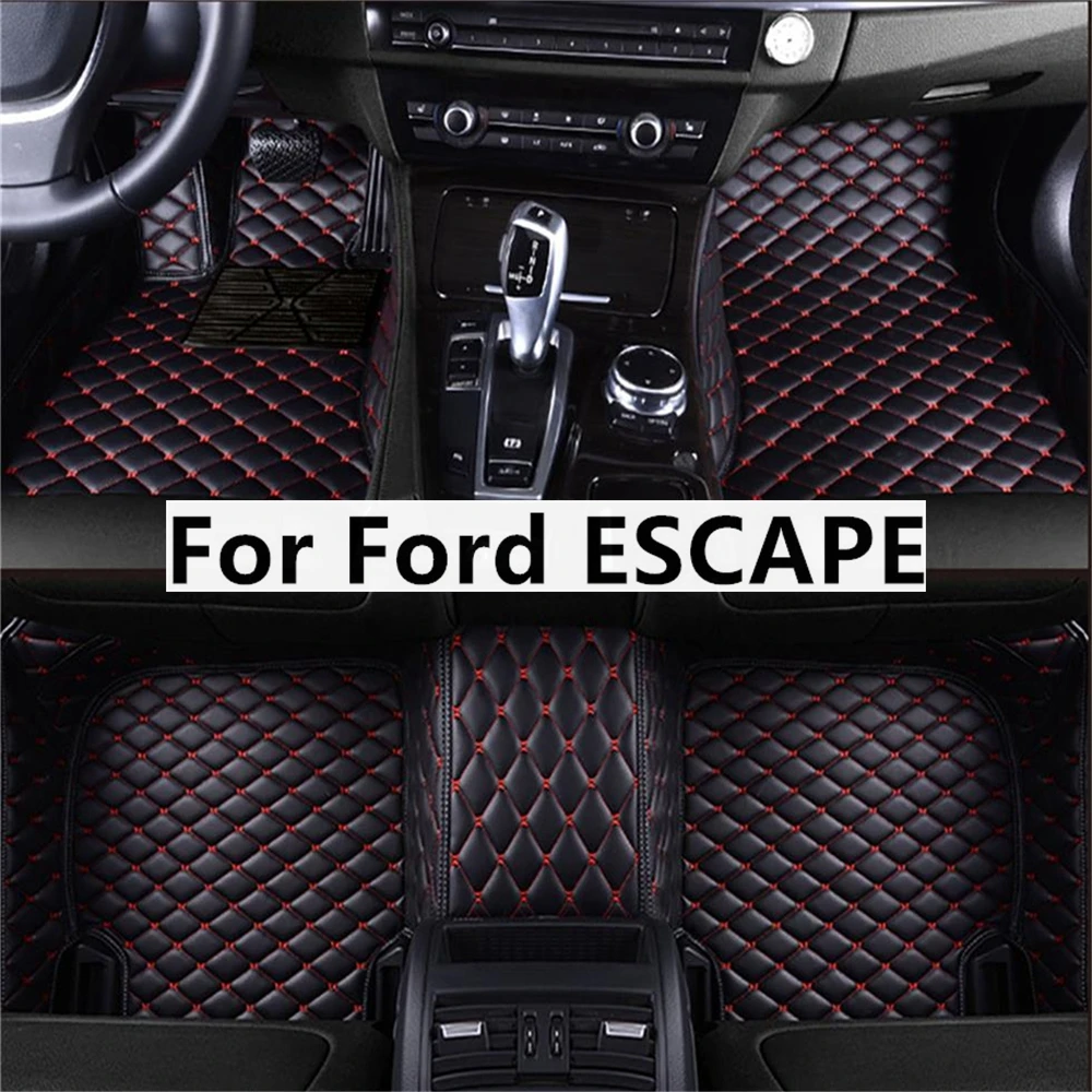

Solid Color Diamond Custom Car Floor Mats For Ford ESCAPE 2020-2023 Taurus 2015-2020 Toyota Tundra 2023 Foot Coche Accessories