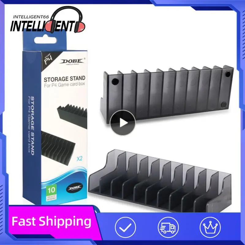 Ivyueenfor Switch Oled Console Game Card Box Storage Stand Holder Per Nindoswitch Lite Disk Card Holder Stand