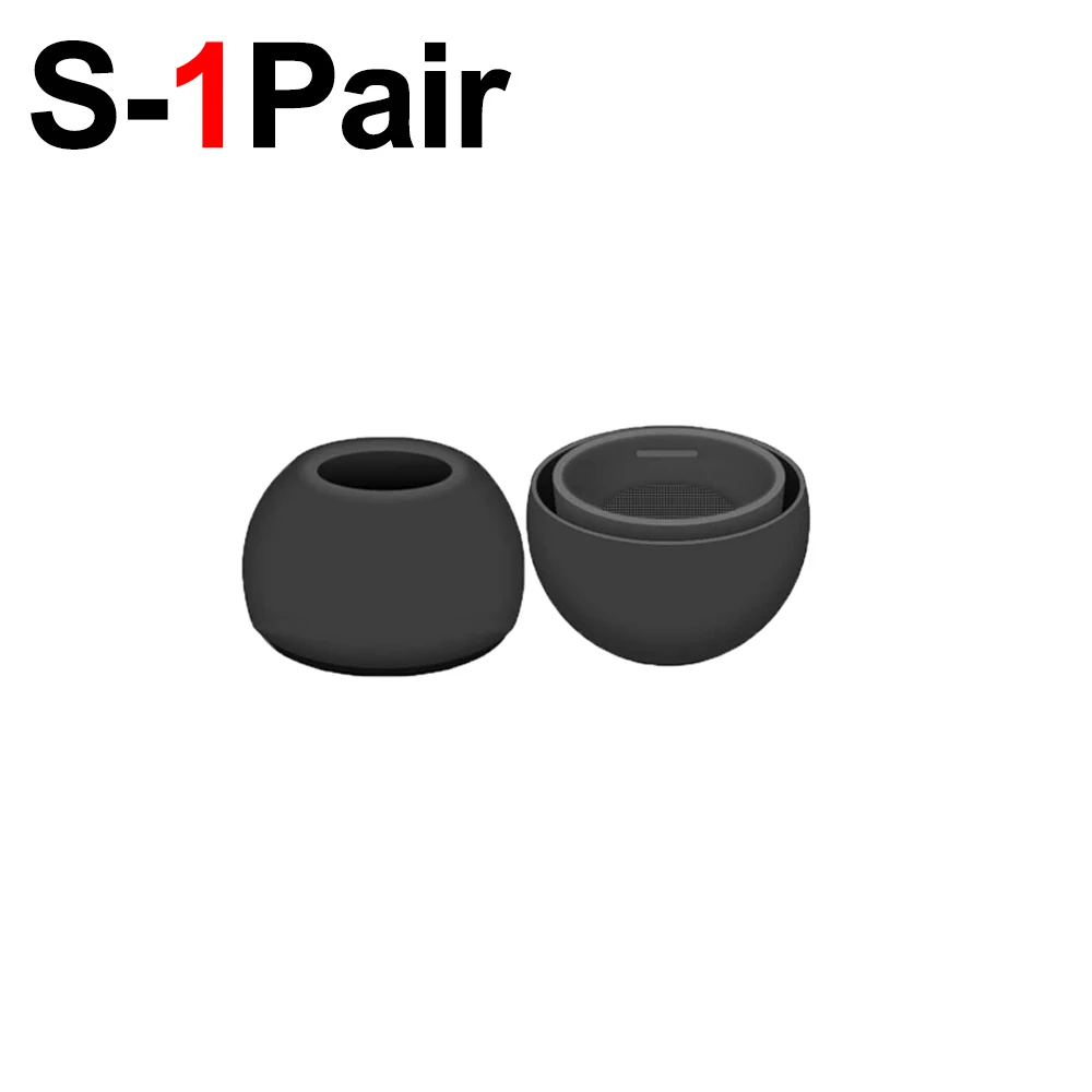 Premium Soft Silicone Anti-Slip Eartips - Comfortable Earbuds with Enhanced Grip