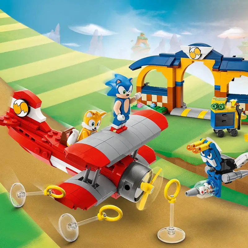 LEGO Sonic the Hedgehog™ 76991 Tails' Workshop and Tornado Plane