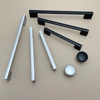 สไตล์อเมริกัน 2 สีตู้จับเฟอร์นิเจอร์ตู้เสื้อผ้าผนังตู้ประตูมือจับลิ้นชักและตู้รองเท้าจับฮาร์ดแวร์ 2