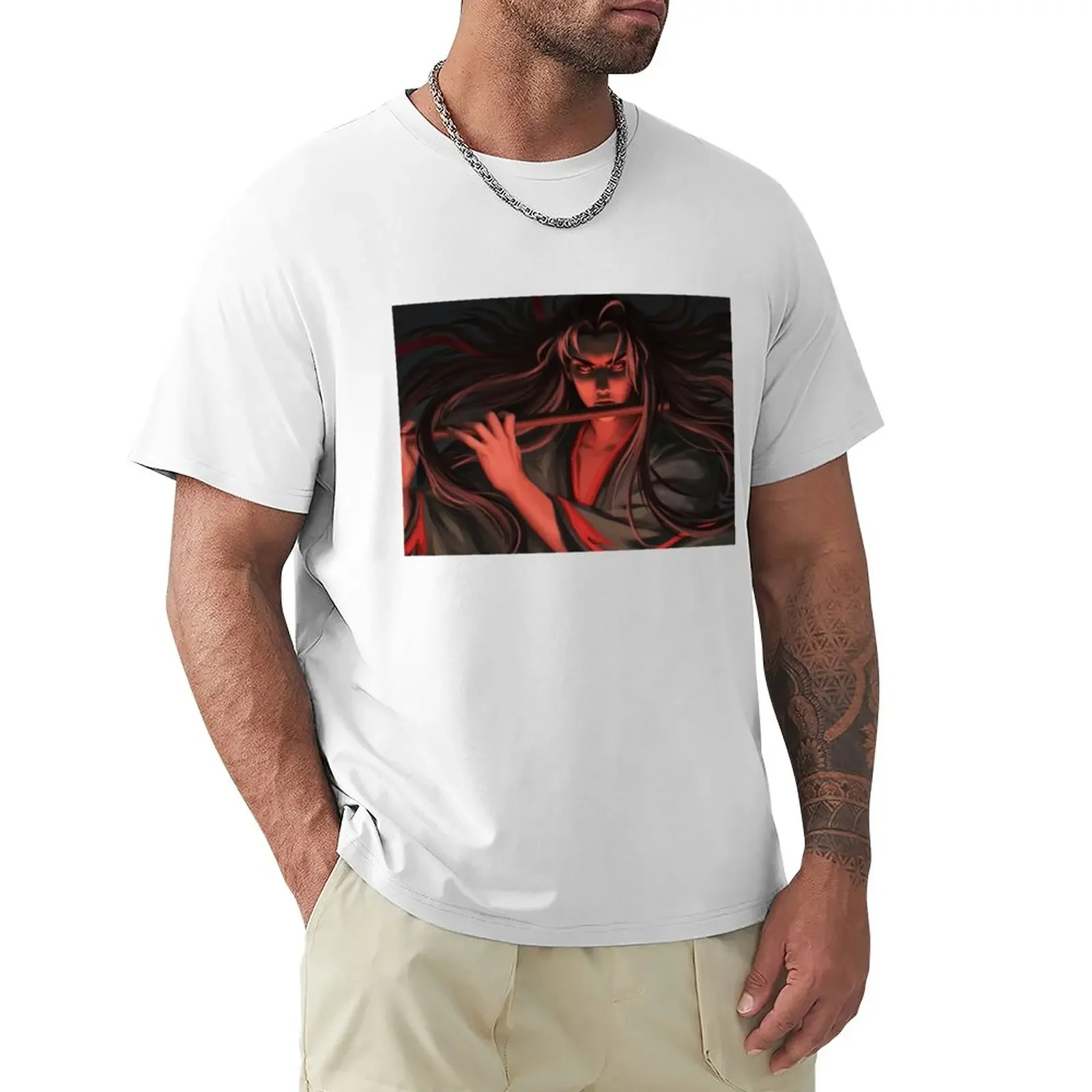 

Wei Wuxian T-Shirt custom t shirt animal print shirt for boys slim fit t shirts for men