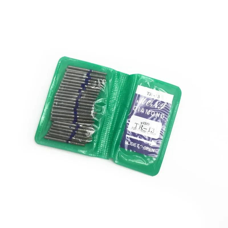 50pcs/bag Dental Diamond Polishing Burs High Speed Burs Teeth Polishing TR Series Dental Materials