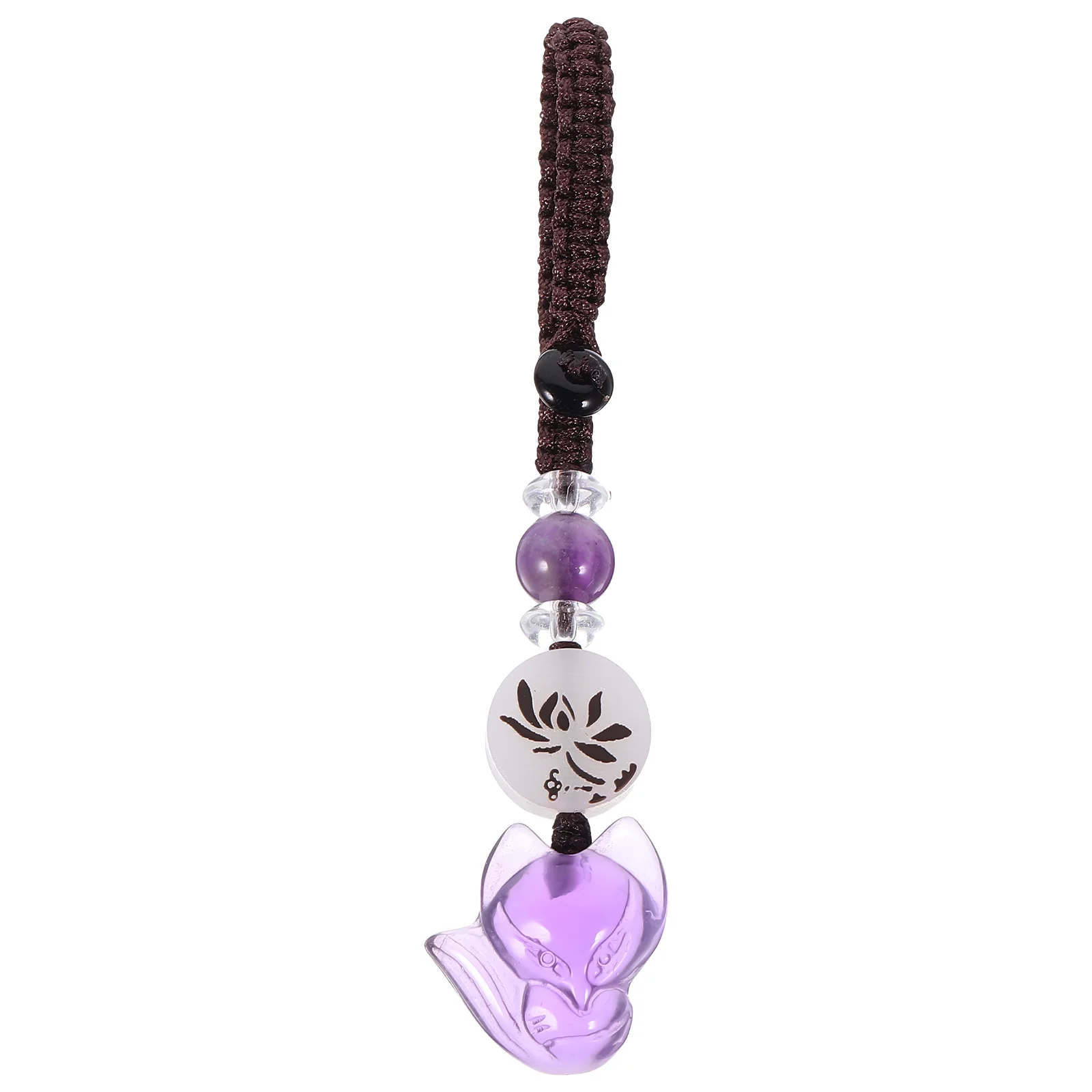 

Fox Ornament Wear-resistant Bag Pendant Hanging Bag Ornament Keys Accessory