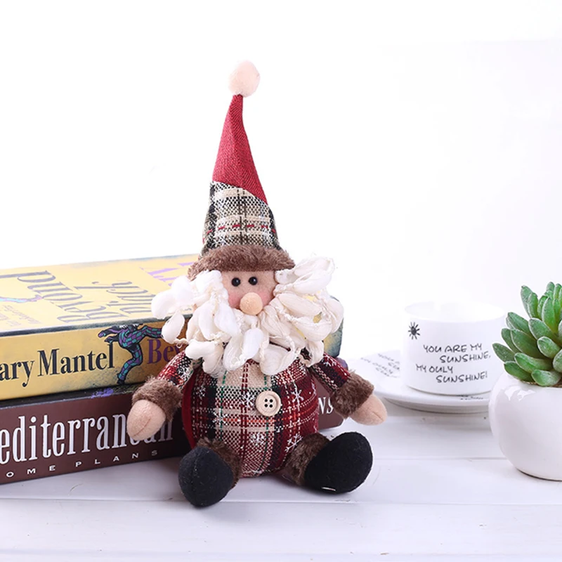Santa Claus Christmas Doll Elk Pendant Christmas Ornaments Home Decorations Merry Christmas Xmas Tree Decor Navidad Natal Gift