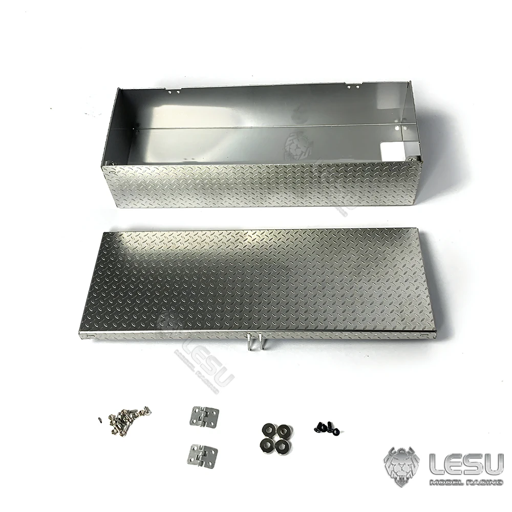 LESU Metal Battery Box Toolkit for 1/10 RC Off-road Vehicles 4*4 RAVE-UM406 DIY Model Upgraded Part Toy TH22152