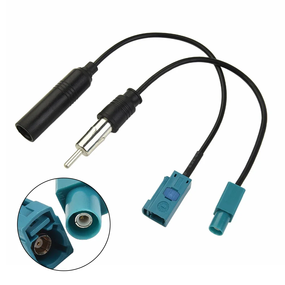 

High Quality Universal Cable DIN Plug For Antennas With Power For DAB Car Radio Line Radio Antenna Replacement
