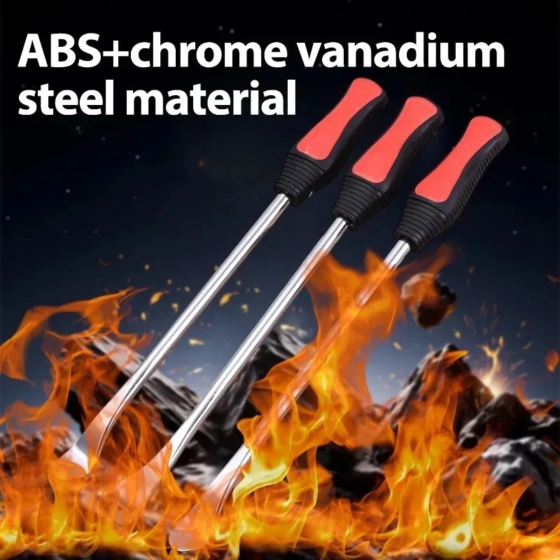 Nylon Tire Lever Kit 2Pcs Professional Rim Protector Tool Set Non-Marring for Car Motorcycle Bike Tire Changing and Repair