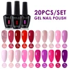 NAILCO 15ml 10/20pcs Gel Nail Polish Set Spring Summer Color UV Gel Nail Art All For Manicure  Gel Paint For DIY Professionals 2