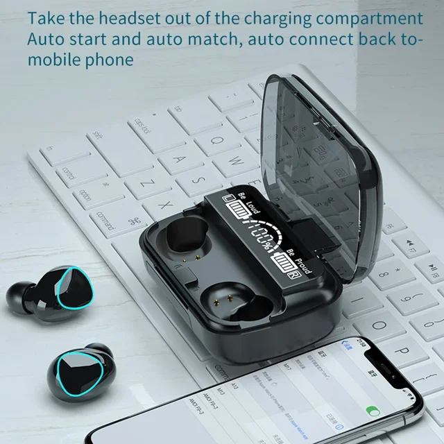 TWS M10 Wireless Bluetooth Earbuds 3
