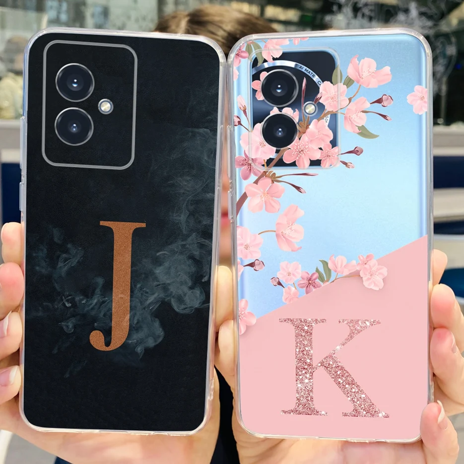 Per Honor 100 Case Maa-An00 2023 New Letters Cover Custodia Morbida In Silicone Tpu Trasparente Per Honor 100 Pro Maa-An10 Honor100 Bumper