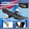 VEVOR RC Plane Wingspan Eagle Aircraft Fighter 2.4G 2CH with 2 Batteries 6-Axis Glider Airplane Foam Boys Toys for Children 6
