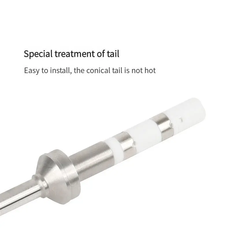 TS100 Electric Copper Soldering Iron Tips K KU I D24 BC2 C4 C1 JL02 DIY Replacement Welding Head Soldering Station Kits 4