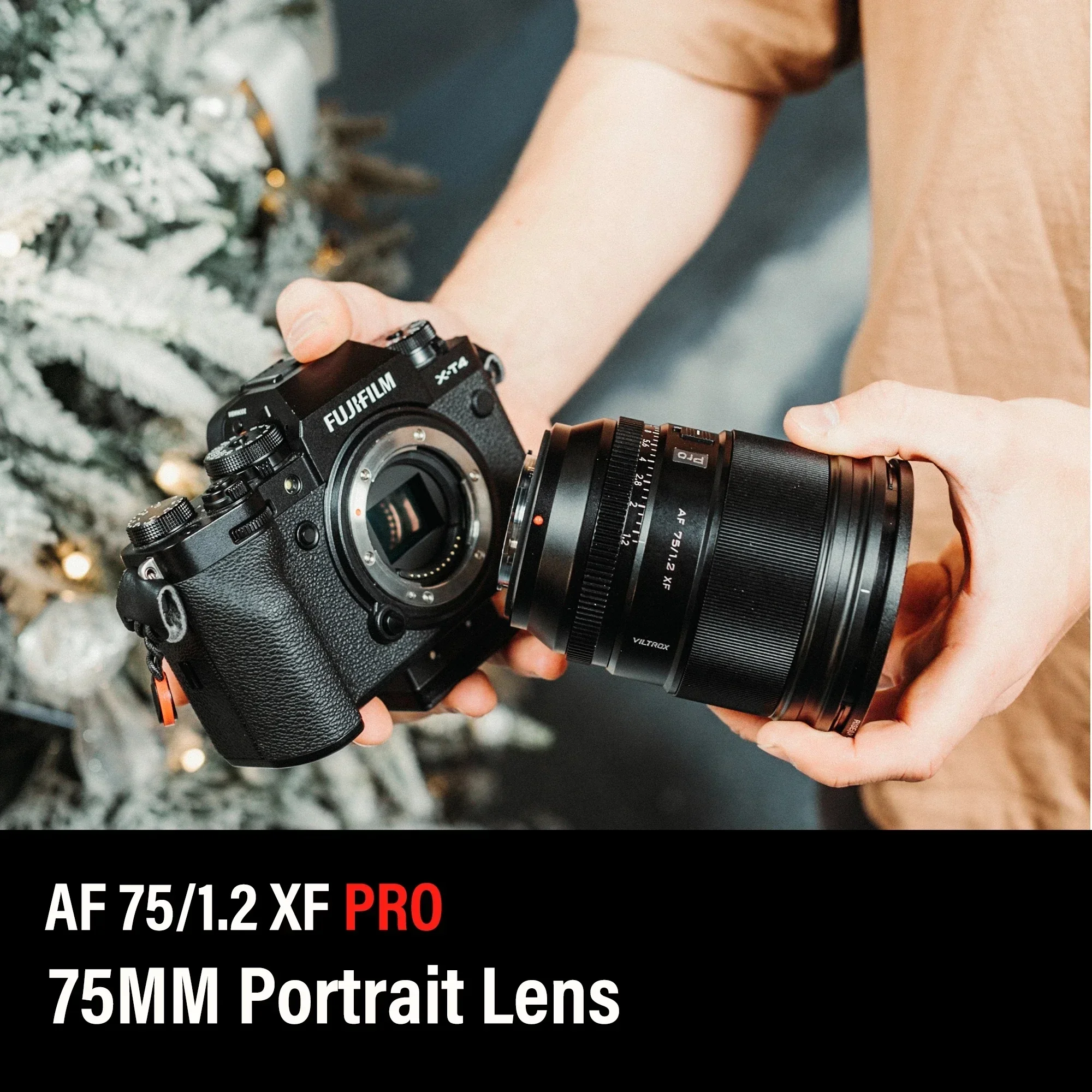 VILTROX 75mm F1.2 AF Fuji X 렌즈 자동 초점 인물 사진 APS-C for Fujifilm XF 마운트 X-T4 T100 X-H2S fujifilm X-T30 X-Pro3 ·
