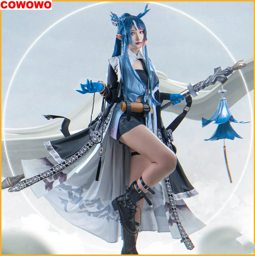 COWOWO Arknights Ling 내셔널 지오그래픽 여성 코스프레 코스튬, 코스프레 게임, 애니메이션 파티 유니폼, 할로윈 놀이 역할 의류 Best5 COWOWO Arknights Ling 내셔널 지오그래픽 여성 코스프레 코스튬, 코스프레 게임, 애니메이션 파티 유니폼, 할로윈 놀이 역할 의류 Best5