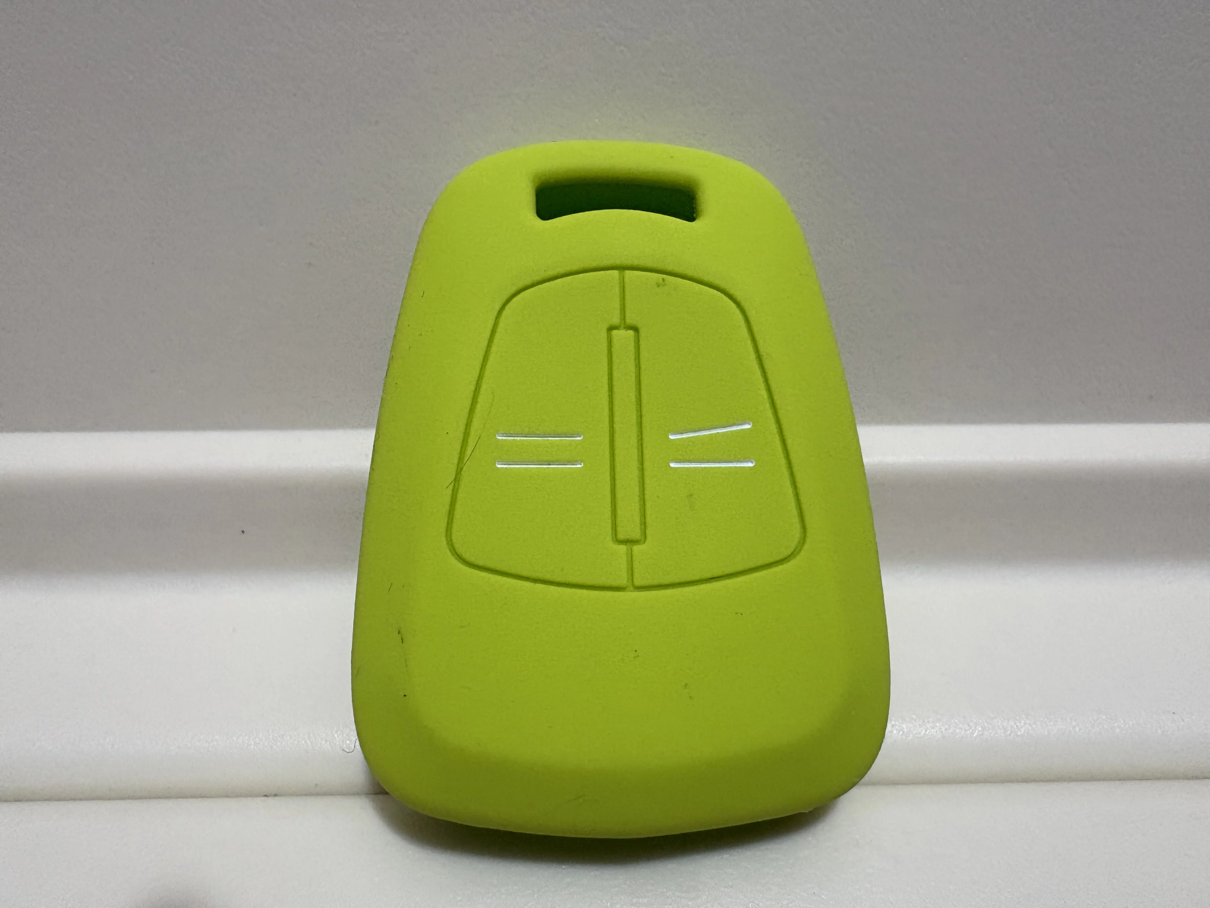 Premium Silicone Car Key Cover - 2 Button Remote Key Shell in Stylish Design