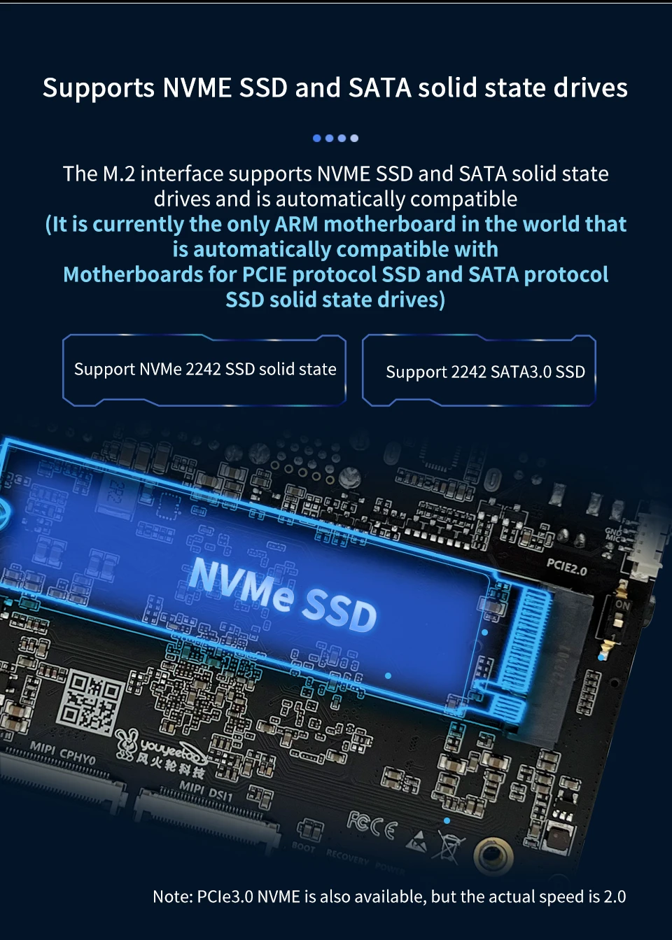 R1 Single Board Computer Rockchip RK3588S Development Board 8K Display Onboard N