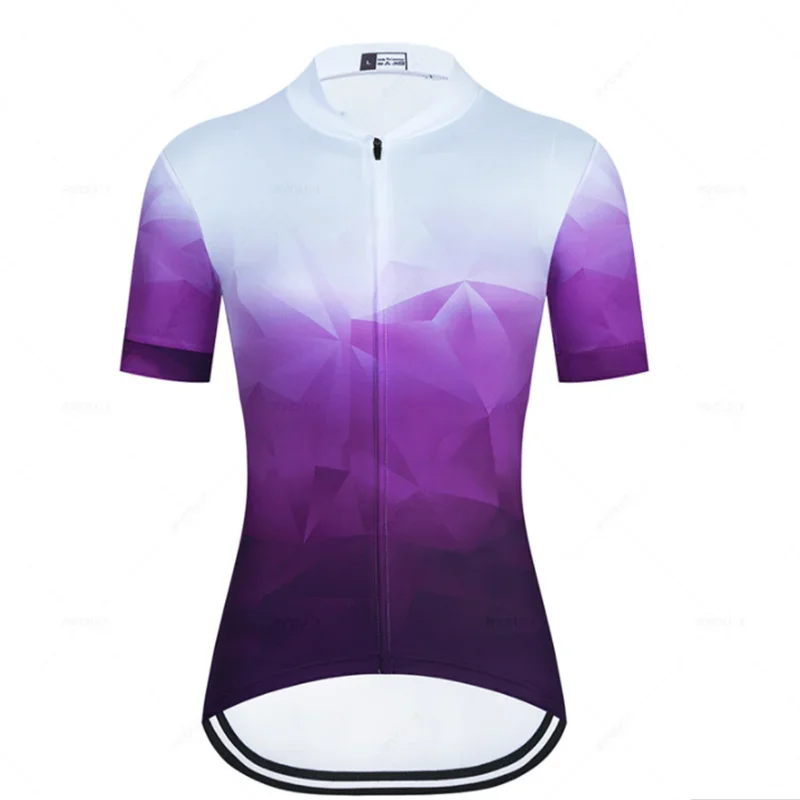 Short Sleeve Team Mountain Racing Tops MTB Bike Jersey Cycling  Downhill Breathable Quick Dry Reflective ShirtBicycle 2