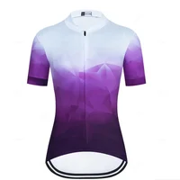 Short Sleeve Team Mountain Racing Tops MTB Bike Jersey Cycling  Downhill Breathable Quick Dry Reflective ShirtBicycle 2