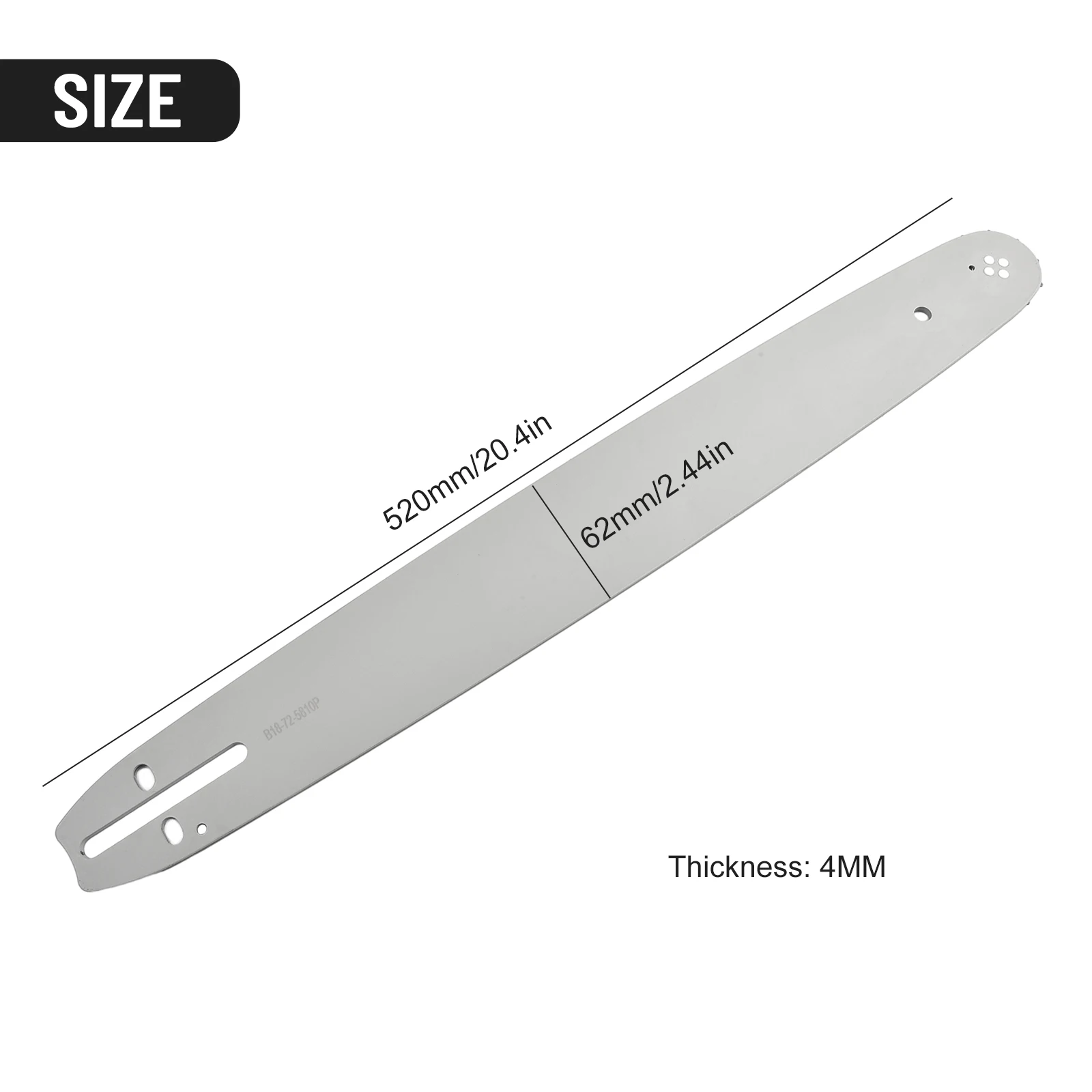

Set Kit Blade Saw Guage 72DL Guide Bar 62CC 58CC 52CC Chainsaw Steel Chain Accessories 18" 0.325" .058" Convenient