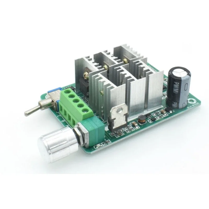 BLDC Three-Phase Sensorless Brushless Motor Speed Controller DC 5-36V with Potentiometer Switch