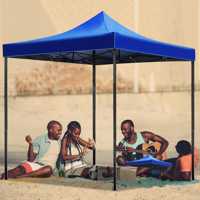 3M Canopy Top Cover Uv Csere Poliészter Kendő Kültéri Napsütött Tető Tartalék Rész A Kerti Bbq Parti Esküvői Kemping Napellenző - Image 6