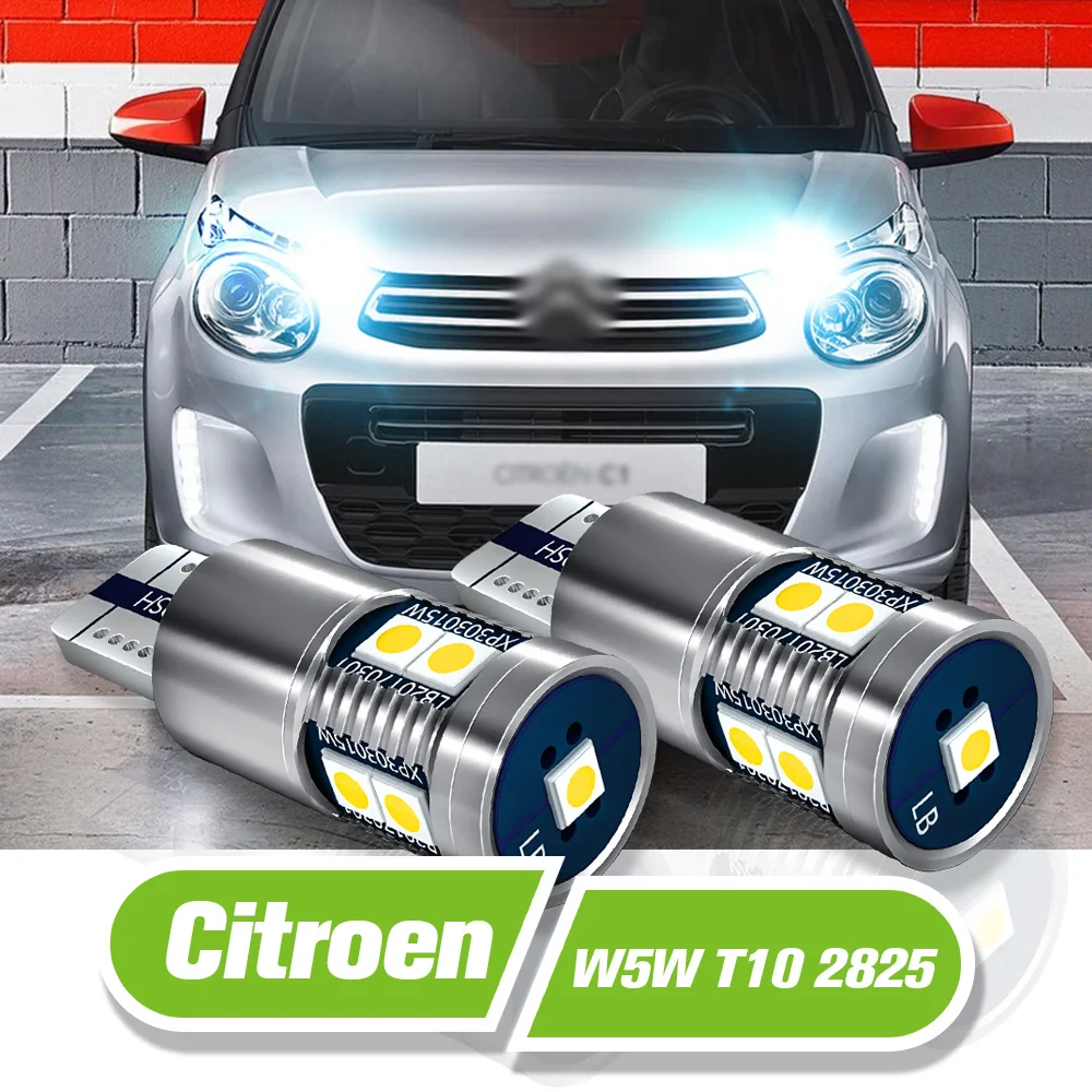 

For Citroen Berlingo C1 C2 C3 Picasso C5 C6 C8 C4 Aircross DS3 LED Parking Light W5W T10 2pcs Clearance Lamp Accessories