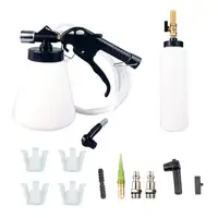 Brake Fluid Flush Kit 1L Manual Vacuum Fluid Pump Set Pneumatic Brake Bleeder Professional Brake Flush Machine Clutch Bleeder 1