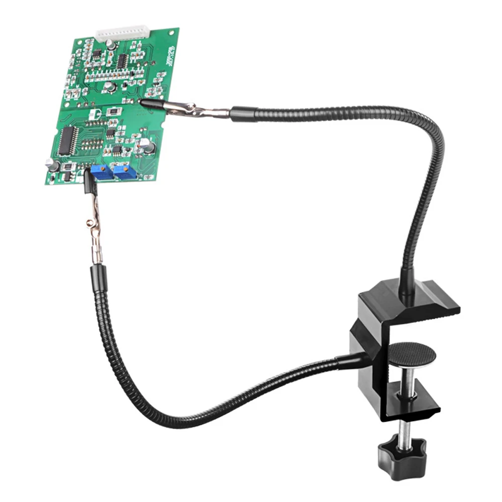 Desk Clamp Soldering Station Holder PCB Alligator Clip Multi Soldering Helping Hand Third Hand Tool for Welding Repair