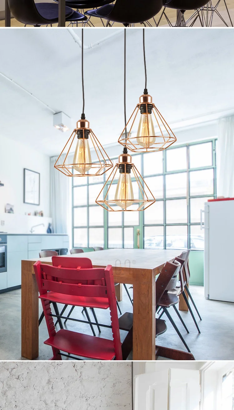 Bola de Vidro Moderno Ferro Teto Lustres Cozinha Ilha Casa Deco Lustre Suspensão Marroquina Decoração Led Luz 5 Computers & Electronics