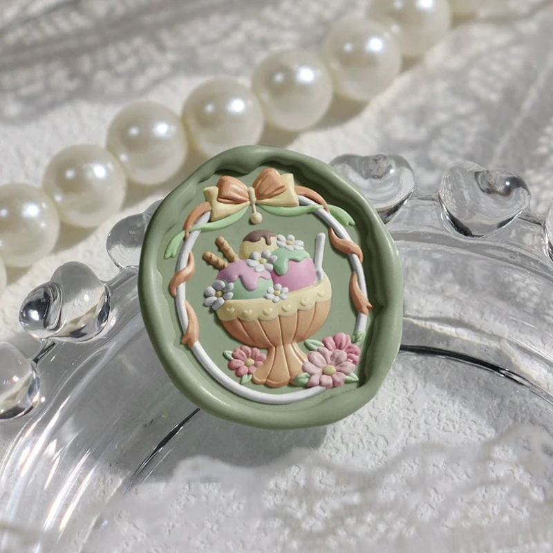 Brass Wax Seal for Afternoon Tea Envelope Decoration