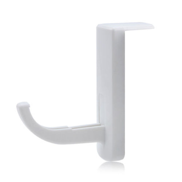Type Headphone Holder Stand Adhesive Wall Mounted Headset Hanger Desk Computer PC Monitor Sticky Earphone Display Rack Hook