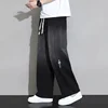 New Wide Leg Jean Pants Men Trousers Neutral Loose Casual