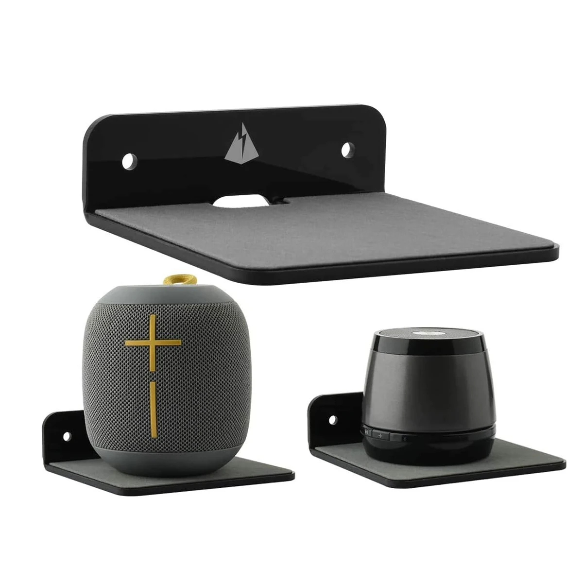 Small Floating Shelves Speaker 4.25 Wall Mount for Webcam Display